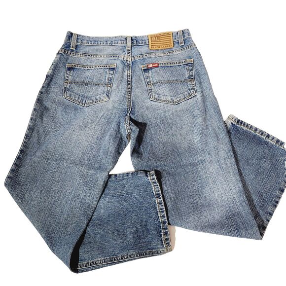 Ralph Lauren Jeans Womens Sz 6 Straight Leg Cropped Saturday Blue Denim Capri - Picture 2 of 13